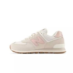New Balance 574 "White/Pink" Unisex Shoe